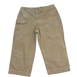 Cabelas 7-Pocket Hiker Pants W38 L30 Khaki 100% Cotton Outdoor Mens Casual